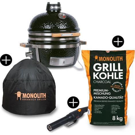 Monolith Starterset ICON Keramikgrill mit Gestell inkl. Zubehör-Starterpaket 102000-START