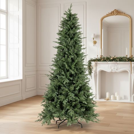 Albero di Natale "Tallac" in PE Effetto Real Touch + PVC di Altissima qualità h 270 cm (1/5)
