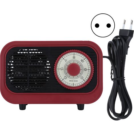 Radiateur électrique portable 500W chauffage rapide rétro maison bureau air chaud soufflant 220V prise UE (1/5)