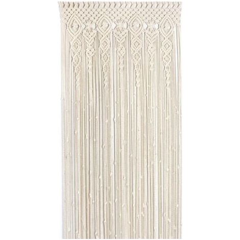 Rideau 90x180 cm macramé bohème
