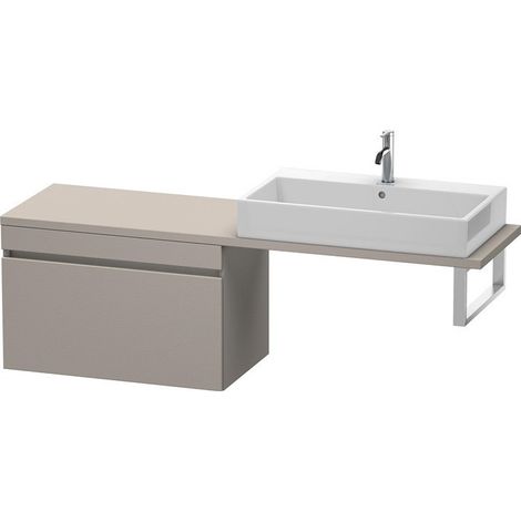 Duravit DuraStyle mobile base per console compatto, 1 cassetto, 800mm, Colore (anteriore/corpo): Terra Opaco - DS532401414