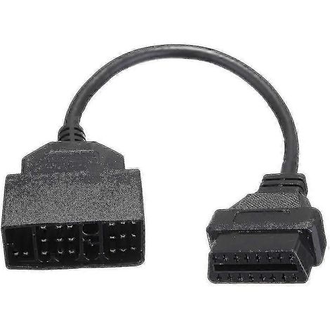 Câble adaptateur pour scanner de diagnostic Toyota - Convertisseur OBD1 22 broches vers OBD2 16 broches (1/4)