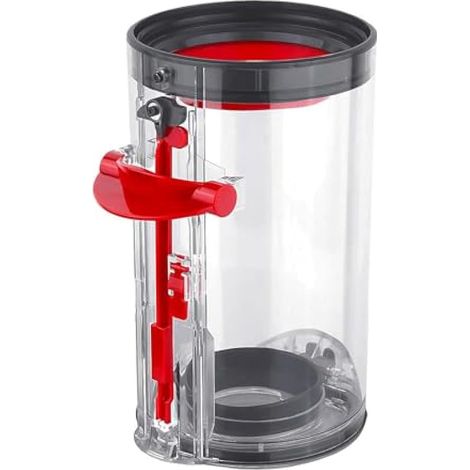 Poubelle à poussière améliorée compatible avec aspirateur Dyson V10 SV12 Accessoires de réservoir à poussière Poubelle Dirt Cup Numéro de pièce 969509-01, 1 pièce. (1/5)