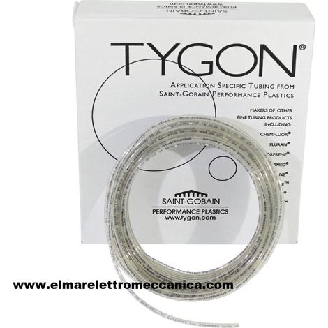 TYGON Matassa Tubo fluoropolimeri 15 metri diametro interno 2 mm diametro esterno 3,6 mm 350471