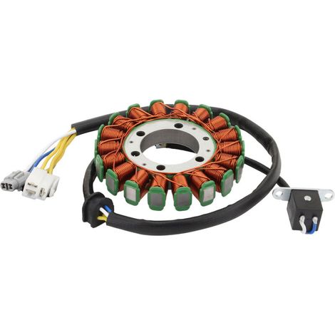 Bobine de stator magnétique pour quad de course SUZUKI LTR450 LT-R450 (2006-2011) - Compatible avec les pièces du système d'allumage des quads de course Suzuki - Pièce de rechange pour les pièces d'or (1/5)