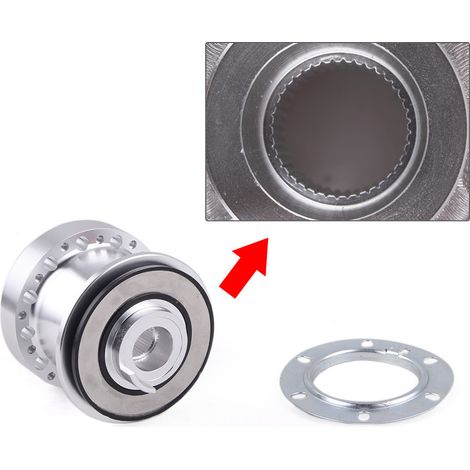 VW4 Lenkraderhöhung aus Aluminiumlegierung zur Erhöhung der Lenkradbasis von Volkswagen (1/4)