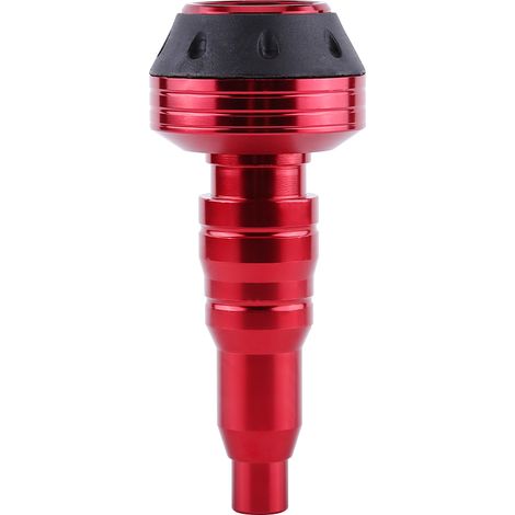 Support d'échappement de moto en alliage d'aluminium CNC, patin anti-chute, capuchon anti-chute rouge (1/5)
