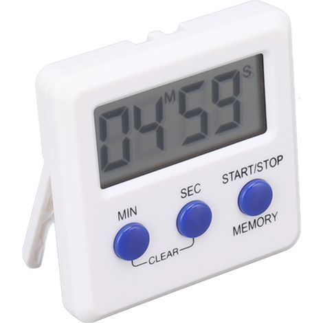 Digitaler Timer für Sporttraining, einfacher elektronischer Timer zum Kochen, Trainieren, Backen und für Spiele zu Hause. (1/5)