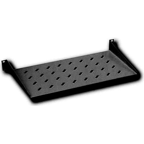 Digitus  Ripiano fisso per rack  DN-19 tray-1-SW  Nero  I ripiani per il montaggio fisso possono essere installati facilmente sulle due guide frontali da 483 mm (19") del vostro armadio di rete o serv