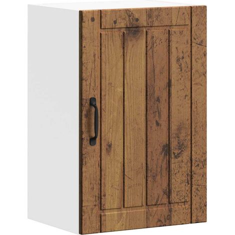 Maison Exclusive - Armoire murale de cuisine Lucca vieux bois bois ingénierie