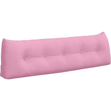 Rücken Kissen Rosa 160 x 24 x 50 cm Stoff vidaXL