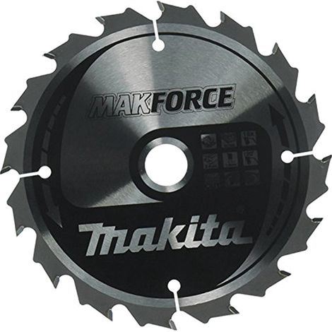 Makita B-32091 Lama Sega Circolare Makforce T.C.T. 160x20mm 16T Legno