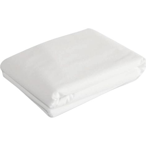 Eco&Higiene - Capas desechables no tejidas largas blancas, 25 unidades