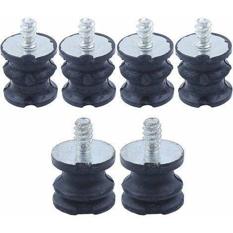 Lot de 6 supports de tampon isolants pour Husqvarna 268 272 61 266 Jonsered 625 630 670 (1/4)