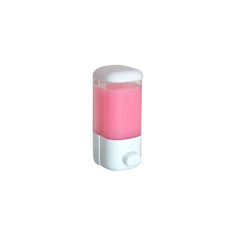 DOSATORE PER SAPONE LIQUIDO MOD. SQUEEZE BIANCO- Bianco- DH- pezzi 1 (1/2)