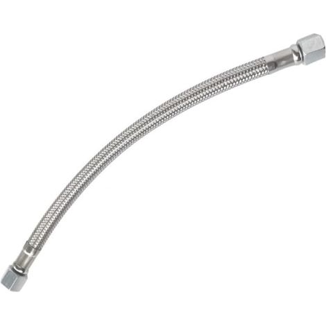 Tuyau d'admission de compresseur d'air M14/M16/M19 de 40 cm de long - Valve anti-retour en acier inoxydable (1/5)