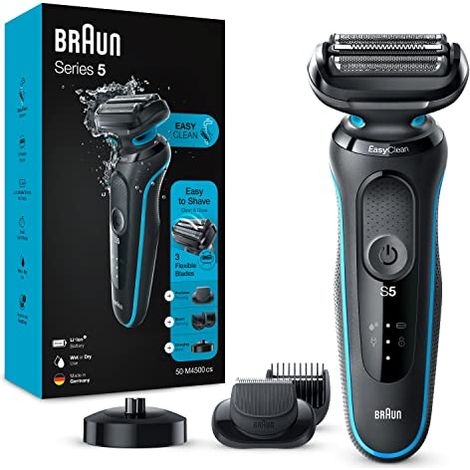 Rasoi elettrici Braun Series 5 + 5 pettini per uomo (50-M4500cs) (1/4)