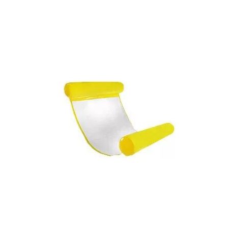 Hamacas acuáticas, tumbonas flotantes hinchables, sillas de piscina, sofás acuáticos, toallas de playa, aptas para piscinas, playas y el mar, color amarillo.