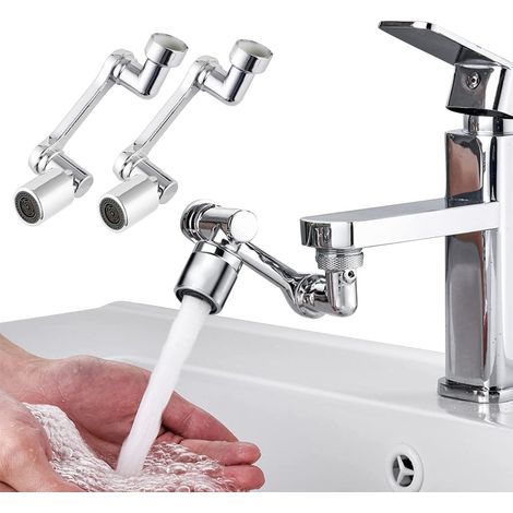 2 Extateurs Robinet 1080° M24 2 Sorties Eau (1/5)