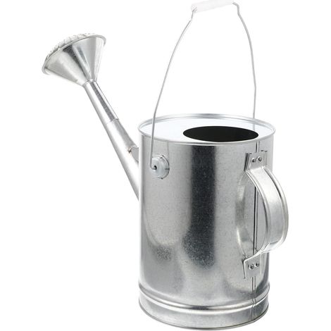 Fer Galvanis Grand Pot Arrosage Vintage pour Plantes Int (1/5)