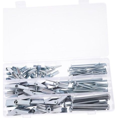 Boîte d'assortiment - Boulons - Boîte combinée de 48 pièces, boulons d'expansion à clip pour orchidée type parasol (1/2)