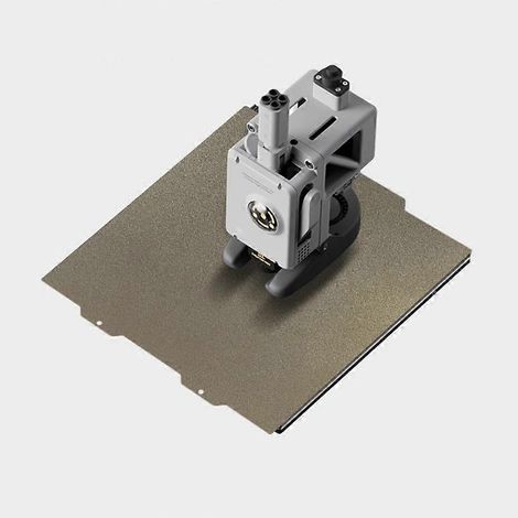 Plateau de construction PEI PEO pour imprimante 3D Bambu Lab A1 Mini, plateforme flexible double face en acier à ressort, plateau chauffant 184 x 184 mm (1/5)