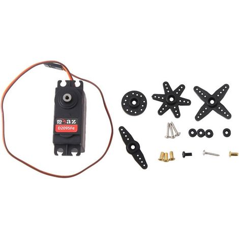 Servos digitales de 9,5 kg - 995 MG996, engranajes totalmente metálicos para coches pequeños, modelos RC, helicópteros, barcos y proyectos de bricolaje.