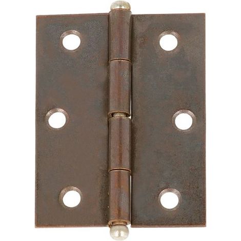 Cerniere pomoli sferici - 40 x 40 mm. - bronzato - 2 pz.