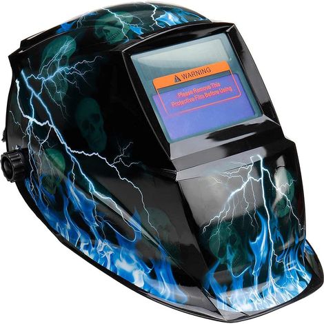 Casque de soudage à assombrissement automatique pour machine à souder, masque de soudage solaire True Color avec teinte réglable 9-13, filtre d'assombrissement pour soudage MIG/TIG/arc. (1/5)