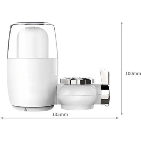 Purificateur d'eau pour robinet domestique, filtration à cinq couches, cartouche filtrante lavable. (1/5)