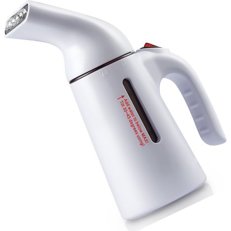 Mini-Dampfglätter für Jacken und Kleider, 700 W, tragbar, ABS/PVC, weiß, 110 V/220 V (EU/USA) (1/5)