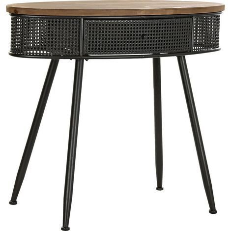 Console Sapin Métal 90,5X39X78 Noir (1/5)