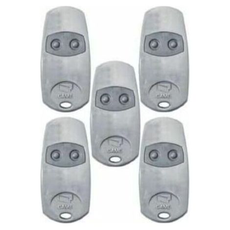 Pack de 5 TOP-432EE Télécommande Motorisation Portail Porte de Garage Compatible CAME TOP-432EE