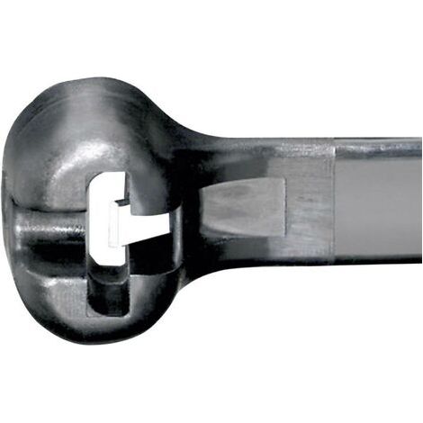 Panduit CV200M BT4S-C0 Serre-câble 384 mm 4.70 mm noir avec languette métallique, stabilisé aux UV, (1/5)