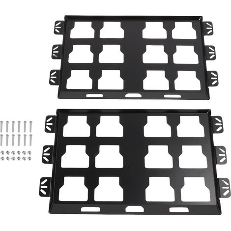 2 plaques montage Milwaukee Packout – 100 Lbs métal complet rangement organisation outils, atelier (1/5)