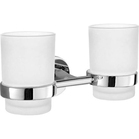 Soporte de Cepillo de Dientes de Acero Inoxidable, Soporte de Cepillo de Dientes Montado en la Pared, Almacenamiento Dental para Baño (1/5)