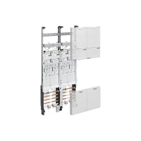 Hager Komplettfeld ZK3ET24 2-feld H1100 4ZP (1/2)