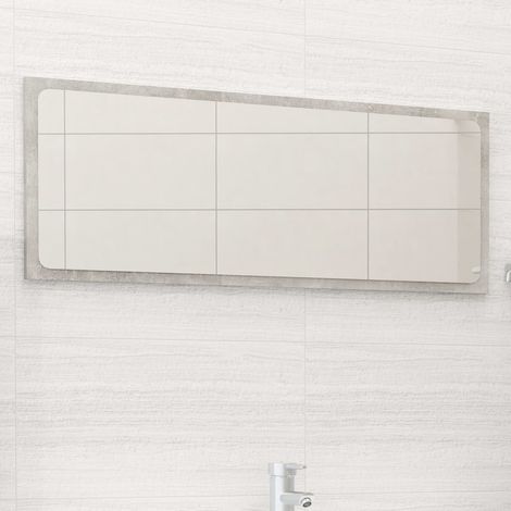 Mirror Concrete grey Engineered wood Medium Appealing Design vidaXL (1/5)