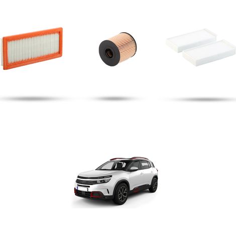 Kit tagliando 3 filtri compatibile con Citroen C5 Aircross 1.6 PureTech 133kw dal 2018 (1/5)