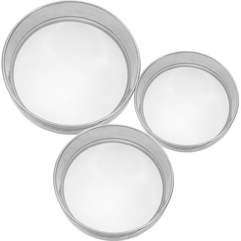 Edelstahlsieb Runde Gartensiebschale Feinmaschiges