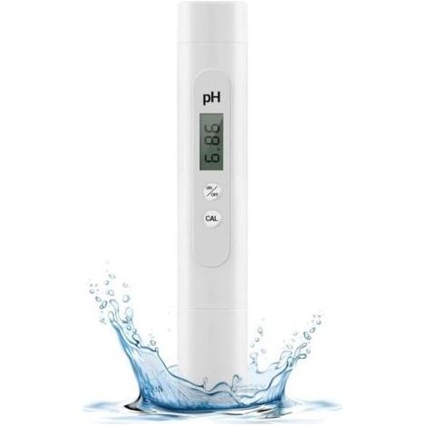 Testeur pH Électronique Plage de 0 à 14 pH, Haute Précision pour Piscine, Aquarium, Eau Potable (1/5)