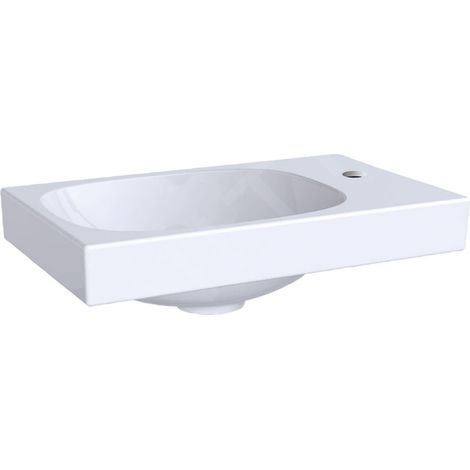 Geberit Acanto lave-mains, 1 trou pour robinetterie à droite,