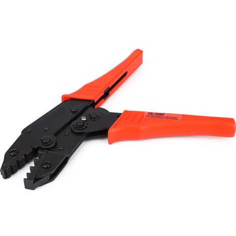 Pince à sertir câble bornes 10-35mm 8-2AWG pour bornes tubulaires et pré-isolées (1/5)