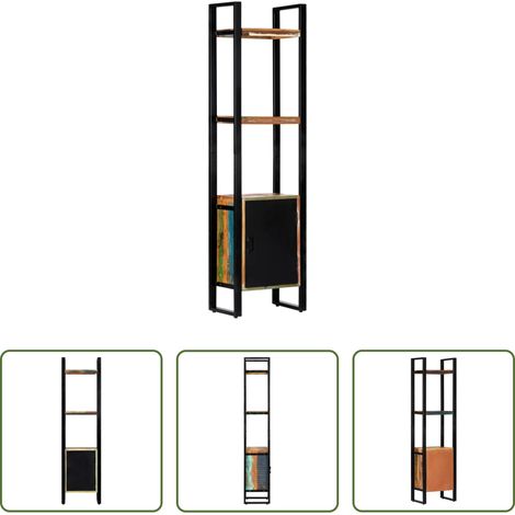 vidaXL Meuble en bois - Bibliothèque 45x30x171 cm Bois de récupération solide (1/5)