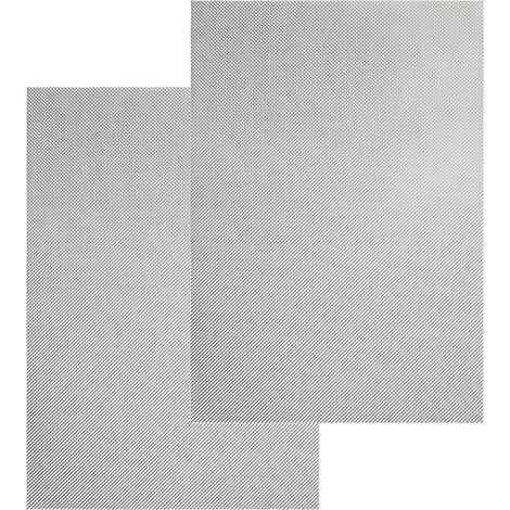 2 Pièces Grillage, Acier Inoxydable, 20 Mailles, Filtration Fine, Anti-insectes, Usage Domestique