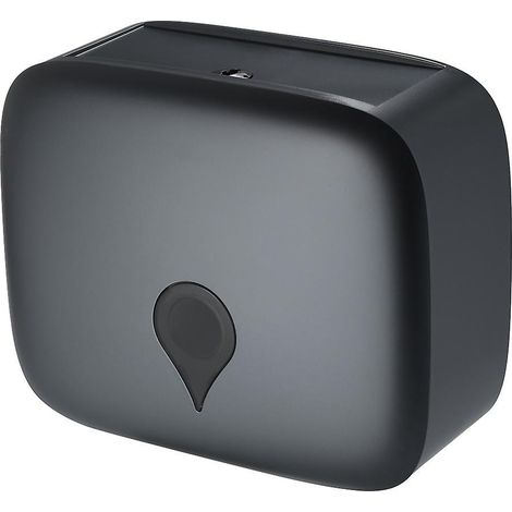 Wandmontierter C-förmiger Handtuchspender, wasserdichter Toilettenpapierspenderhalter für Hotel F