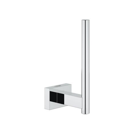PORTA ROTOLO CARTA ESSENTIALS CUBE- Cromo- GROHE- pezzi 1 (1/2)