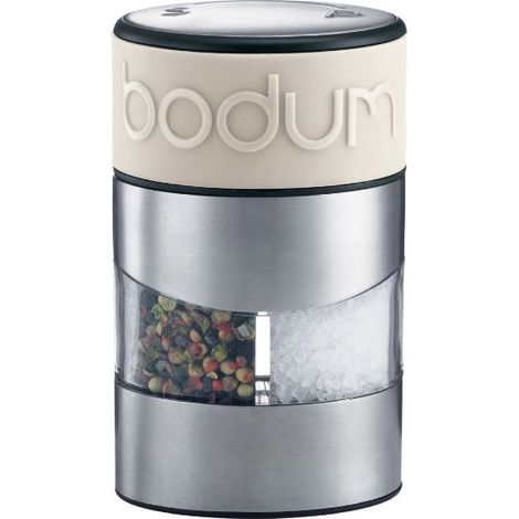 macina sale e pepe combinato 11,2 cm cromo/crema - 11002-913 - Bodum