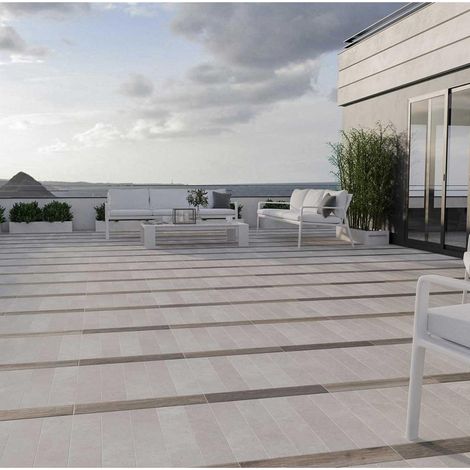 Carrelage  effet pierre Love Affairs Aura Strip 50x10cm - Boîte de 0.79 m2 (1/2)