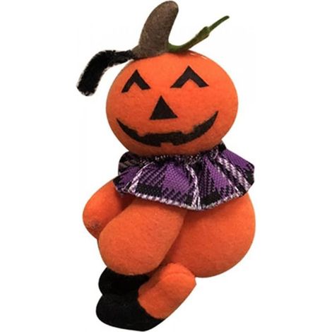 paquet de poupée en moelleux d'Halloween à suspendre une porte un mur ou arbre décoration pour fête 1 tissu (1/3)
